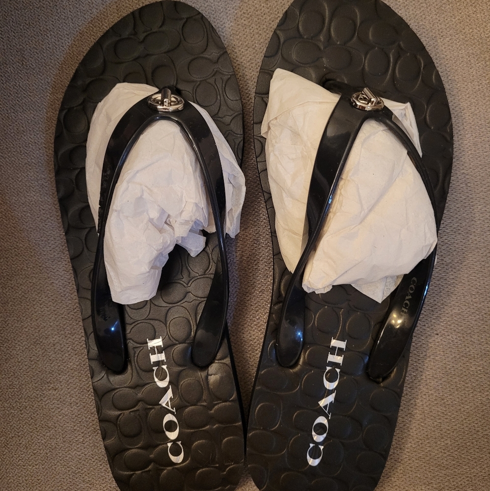 NWOT Coach Sandals